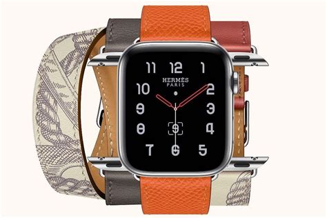 apple watch with hermes band.